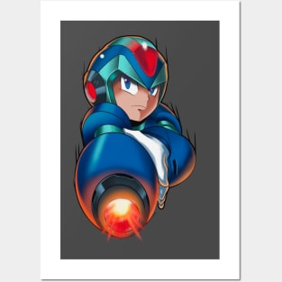 Megaman X Posters and Art